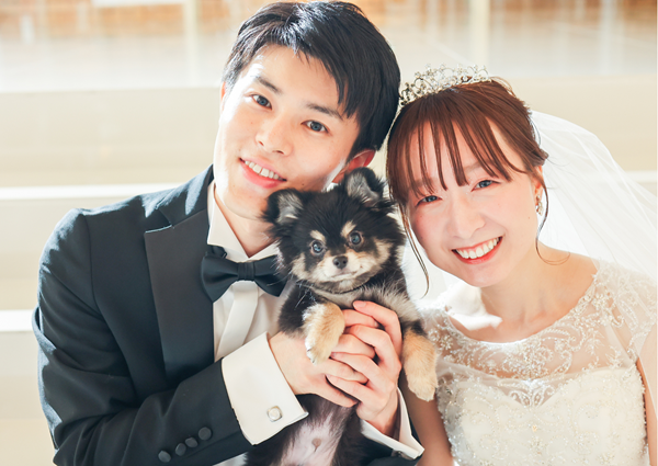 愛犬と一緒にできる結婚式!鳥栖でペット婚ができるララシャンスベルアミー