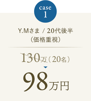 case1.372万円が236万円に