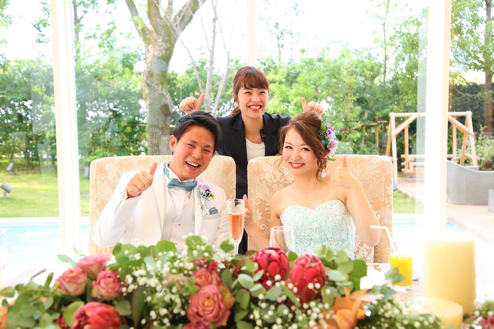Takayuki Natsu パーティーレポート 公式 キャッスルガーデンosaka 大阪の結婚式場 ウェディング