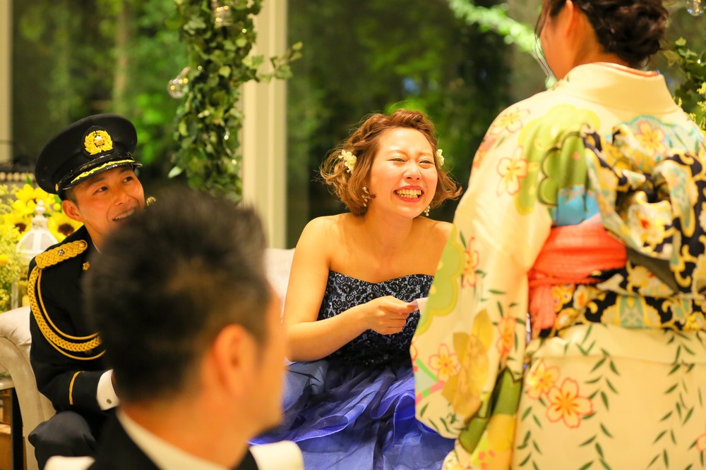 Kenta Kasumi パーティーレポート 大阪の結婚式場 キャッスルガーデンosaka